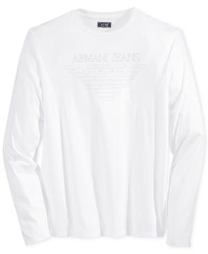 Armani Jeans Men's Pyramid Logo T-shirt