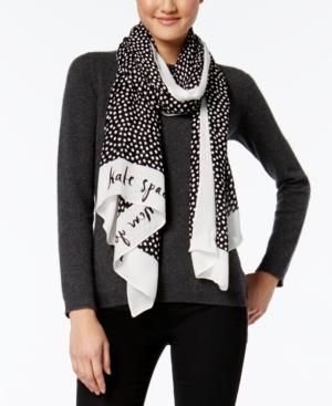 Kate Spade New York Spot Oblong Scarf