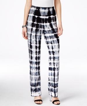 Karen Kane Printed Pull-on Soft Pants