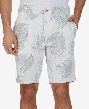 Nautica Men's Slim-fit Leaf-print Shorts