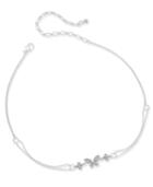 Inc International Concepts Silver-tone Pave Butterfly Choker Necklace, Only At Macy's