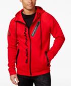 Black Pyramid Men's Tech Graphic-print Logo Cotton Hoodie