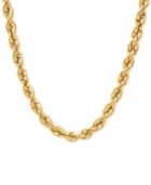 Rope Chain Necklace (4mm) In 14k Gold