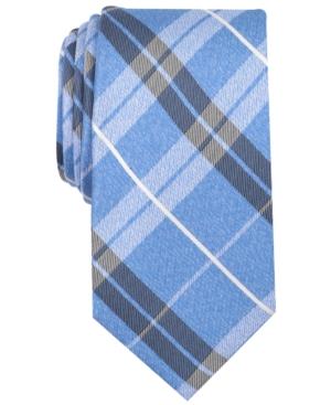 Nautica Men's Veloce Plaid Silk Tie