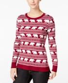 G.h. Bass & Co. Animal Graphic Sweater