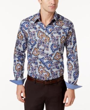 Tasso Elba Men's Priori Paisley Shirt, Only At Macy's