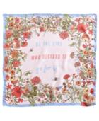 I.n.c. Go For It Floral Square Scarf, Created For Macy's