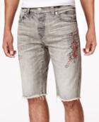 True Religion Men's Tiger Denim 11 3/4 Shorts