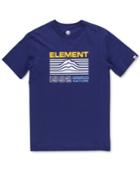 Element Men's Contour Graphic-print Logo Cotton T-shirt