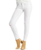 Levi's 711 Skinny Late Night White Jeans