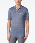 Tasso Elba Men's Linen Pique Polo, Only At Macy's