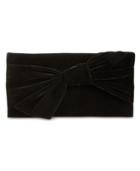 I.n.c. Bowah Hands Through Velvet Clutch, Created For Macy's