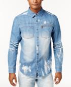 Sean John Men's Denim Shirt, Only At Macy's