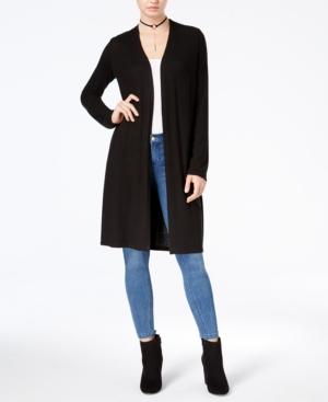 Bcx Juniors' Open-front Duster Cardigan