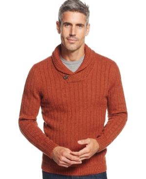 Tasso Elba Shawl-collar Sweater