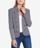 Tommy Hilfiger Double-breasted Jacket, Created For Macy's