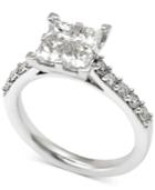 Diamond Quad Engagement Ring (2 Ct. T.w.) In 14k White Gold