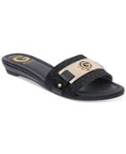 G By Guess Jeena Slide Flat Sandals Women's Shoes