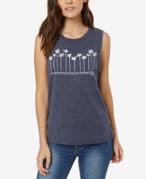 O'neill Juniors' Paradise Palms Graphic Tank Top
