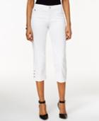 Style & Co. Petite Cropped Colored Wash Jeans, Only At Macy's