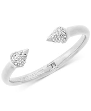 Vince Camuto Pave Arrow Hinged Cuff Bracelet