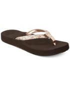 Reef Twisted Star Cushion Thong Sandals Women's Shoes