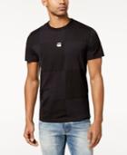 G-star Raw Men's Rc Jollu Tonal Check Logo-print T-shirt