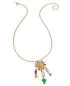 Kate Spade New York Gold-tone Fiesta-motif Pendant Necklace
