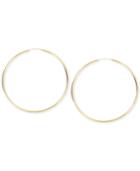 Kenneth Cole New York Earrings, Gold-tone Shiny Large Hoop Earrings