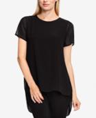 Vince Camuto High-low Chiffon Top