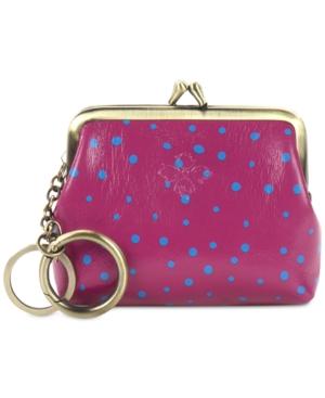 Patricia Nash Polka Dot Large Borse Printed Coin Purse