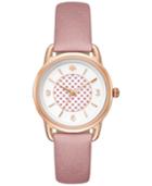 Kate Spade New York Women's Boathouse Pink Leather Strap Watch 30mm Ksw1164