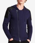 Calvin Klein Men's Moto Full-zip Hoodie