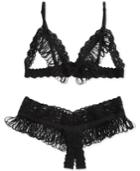 Hanky Panky After Midnight Fringe Bralette 487214 Women's Shoes