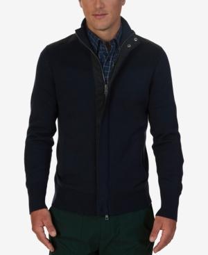 Nautica Men's Multi-textured Cardigan