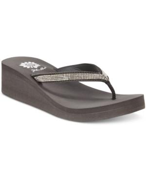 Yellow Box Venus Wedge Flip-flops Women's Shoes