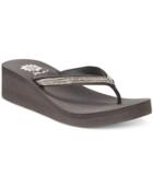 Yellow Box Venus Wedge Flip-flops Women's Shoes