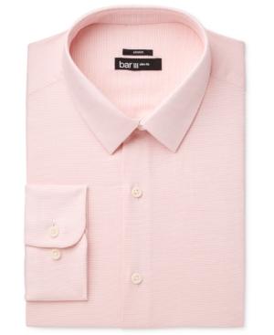 Bar Iii Men's Slim-fit Stretch Coral Twill Texture Solid Dress Shirt, Created For Macy's