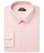 Bar Iii Men's Slim-fit Stretch Coral Twill Texture Solid Dress Shirt, Created For Macy's