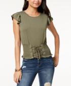 American Rag Juniors' Cropped Corset Top, Created For Macy's
