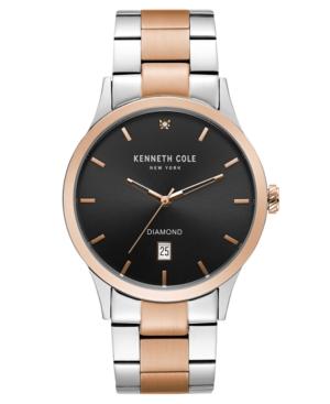 Kenneth Cole New York Men's Two-tone Stainless Steel Bracelet Watch 42mm