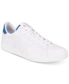 Ax Armani Exchange Men's Classic Leather-effect Low-top Sneakers Men's Shoes