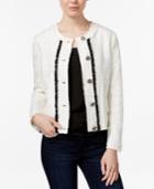Maison Jules Boucle Jacket, Only At Macy's