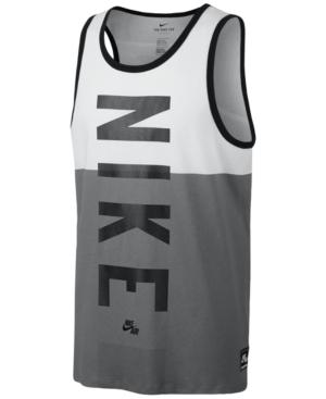 Nike Men's Air Colorblocked Cotton Tank Top