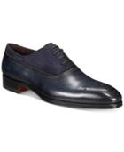 Massimo Emporio Men's Mixed Water Resistant Brogue Oxfords, Created For Macy's Men's Shoes