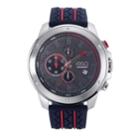 Men's Esq0192 Stainless Steel Chronograph Watch, Date Window And Silicone Strap