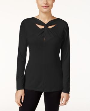 Thalia Sodi Twist-neck Top, Only At Macy's