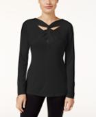 Thalia Sodi Twist-neck Top, Only At Macy's