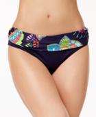 Anne Cole Cactus Floral-print Foldover Bikini Bottoms Women's Swimsuit