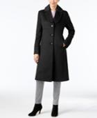 Jones New York Petite Notch-collar Walker Coat